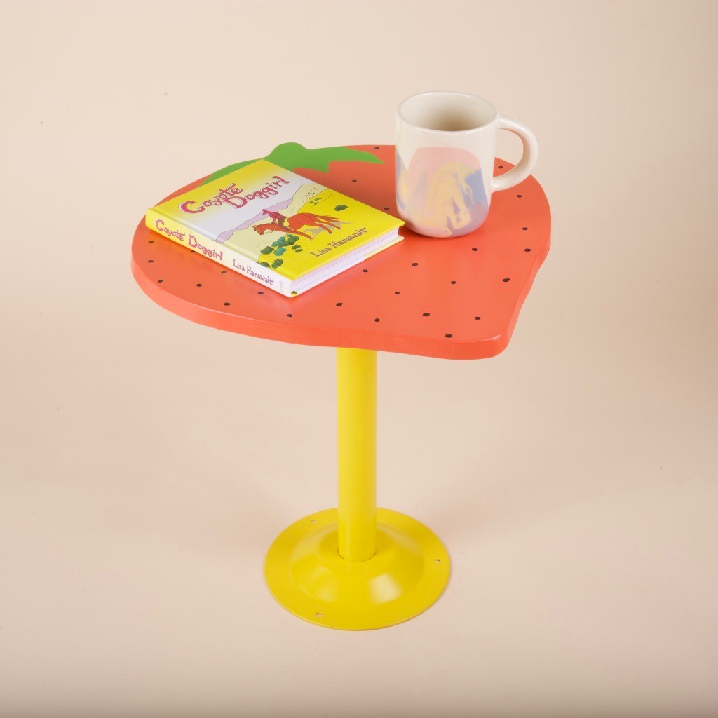 Strawberry Side Table Pre sale Dave's Clubhouse