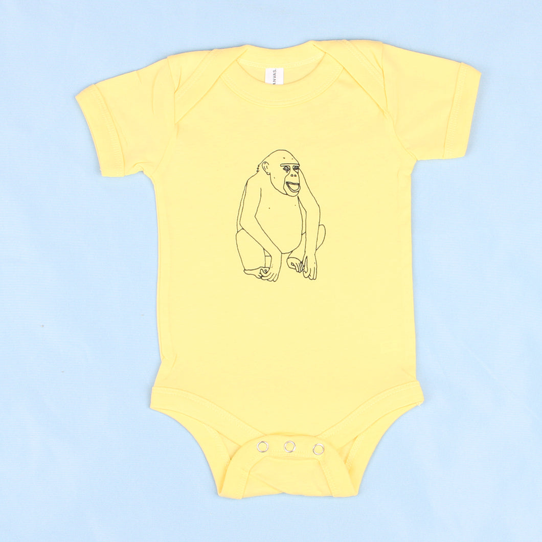 Simp Chimp onesie