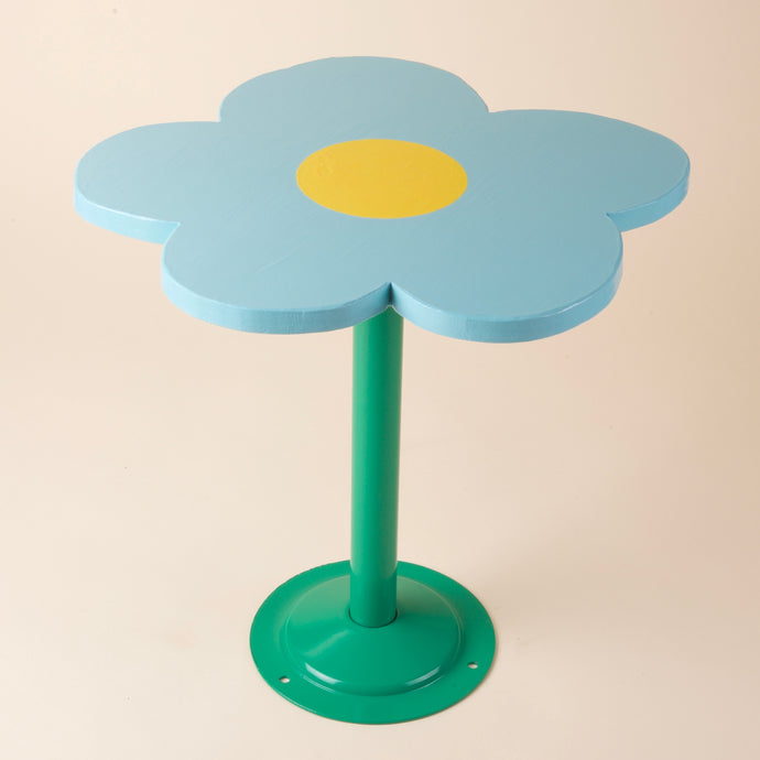 Blue Flower Side Table