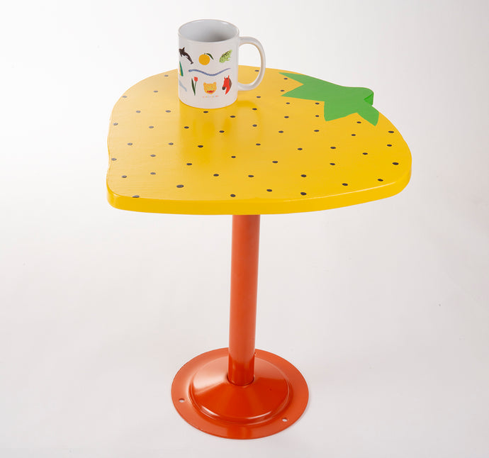 Yellow Strawberry Side Table