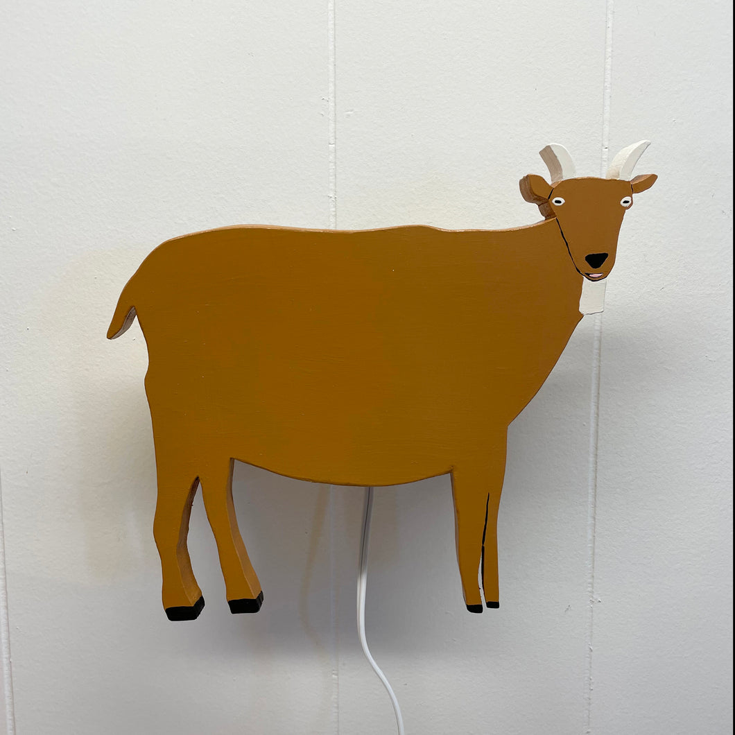 Everyday Goat Wall Hanging Light