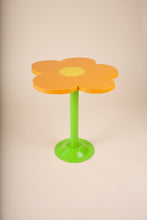 Orange Flower side table