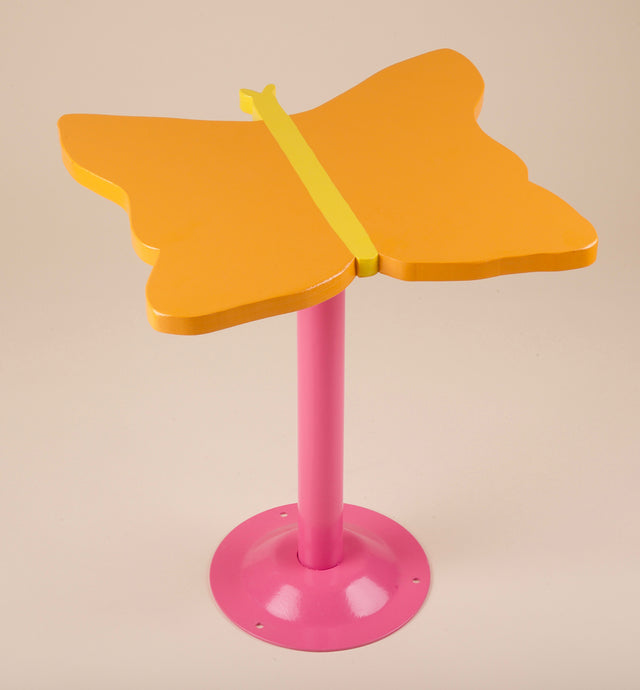 Orange Butterfly side table
